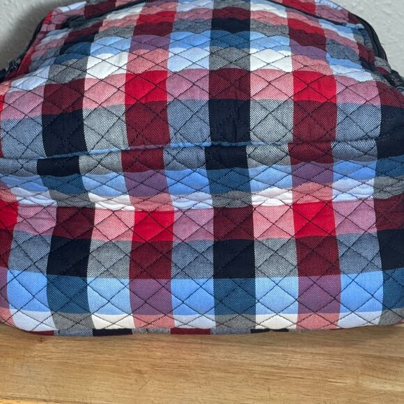 Vera Bradley Campus Backpack Patriotic Plaid NWT - Picture 9 of 11